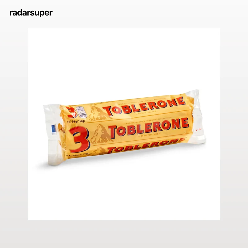 Chocolate con leche suizo con miel y almendras Toblerone 3 x 50 g