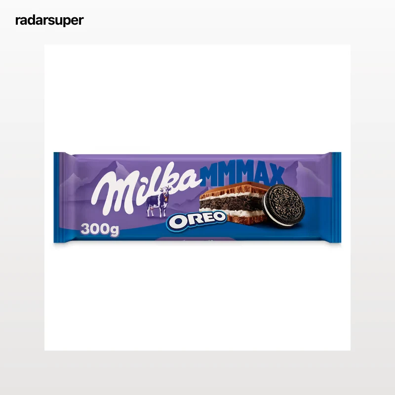 Chocolate con leche con trozos de oreo Milka 300 g