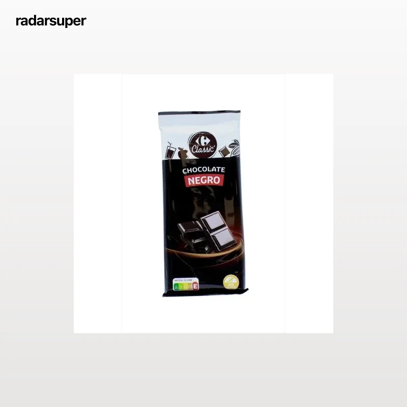 Chocolate negro 50% Carrefour sin gluten 150 g.