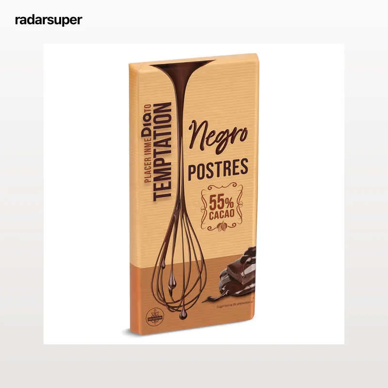 Chocolate negro 55% cacao para postres Dia Temptation 200 g