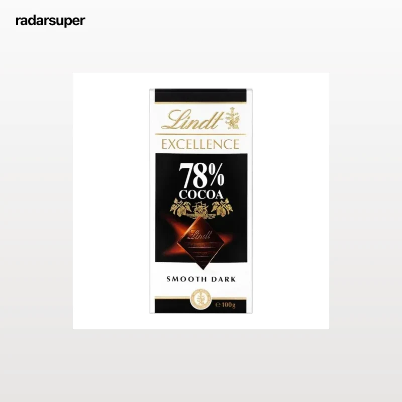 Chocolate negro 78% Lindt Excellence 100 g.