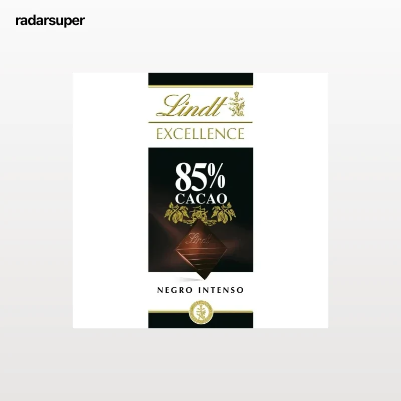 Chocolate negro 85% Lindt Excellence 100 g.