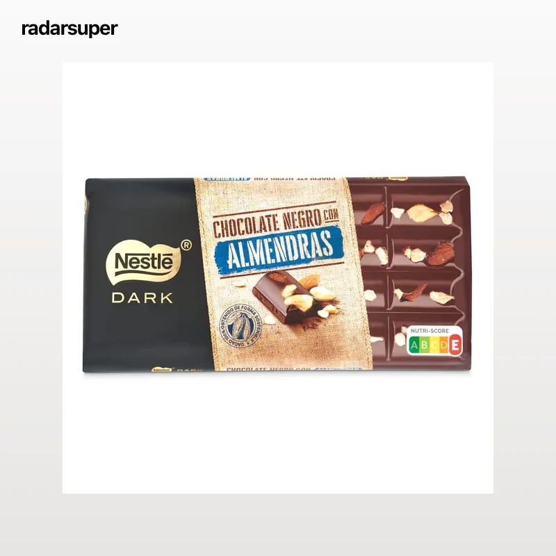 Chocolate negro con almendras enteras Nestlé Dark 150 g