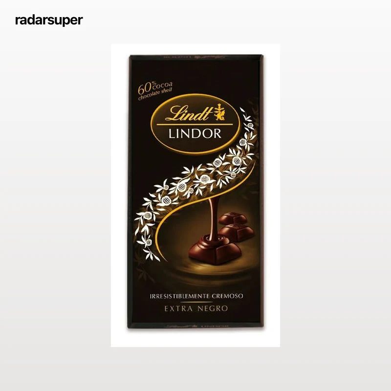 Chocolate negro lindt 100g Lindor 60% de cacao