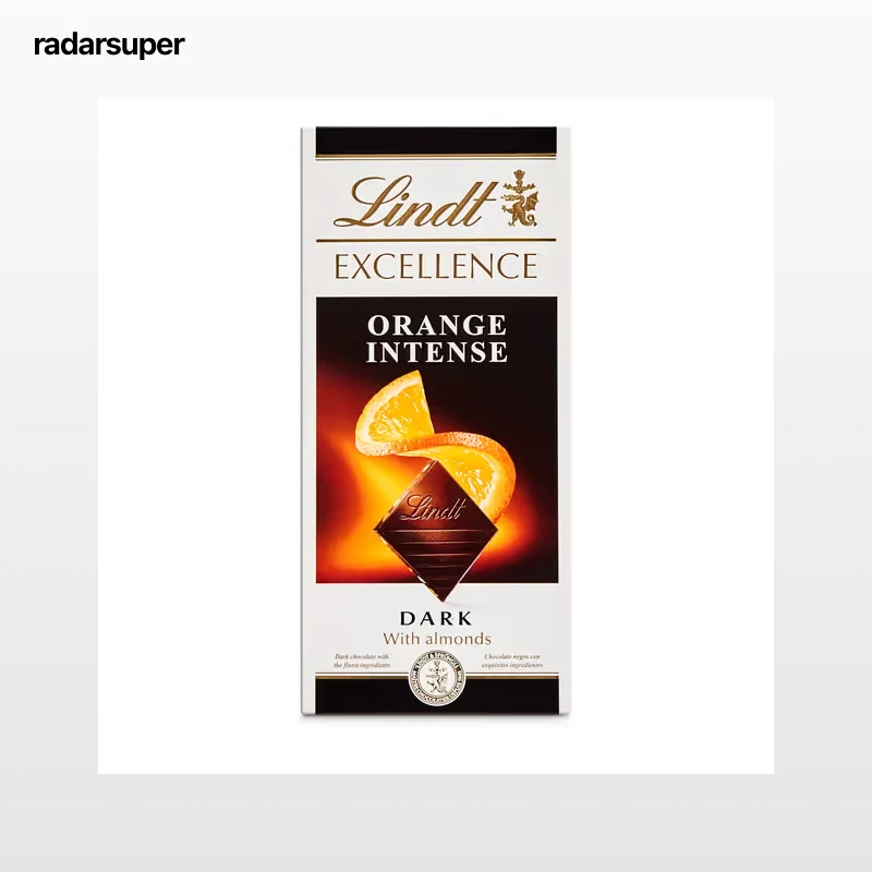 Chocolate negro con naranja Lindt Excellence 100 g