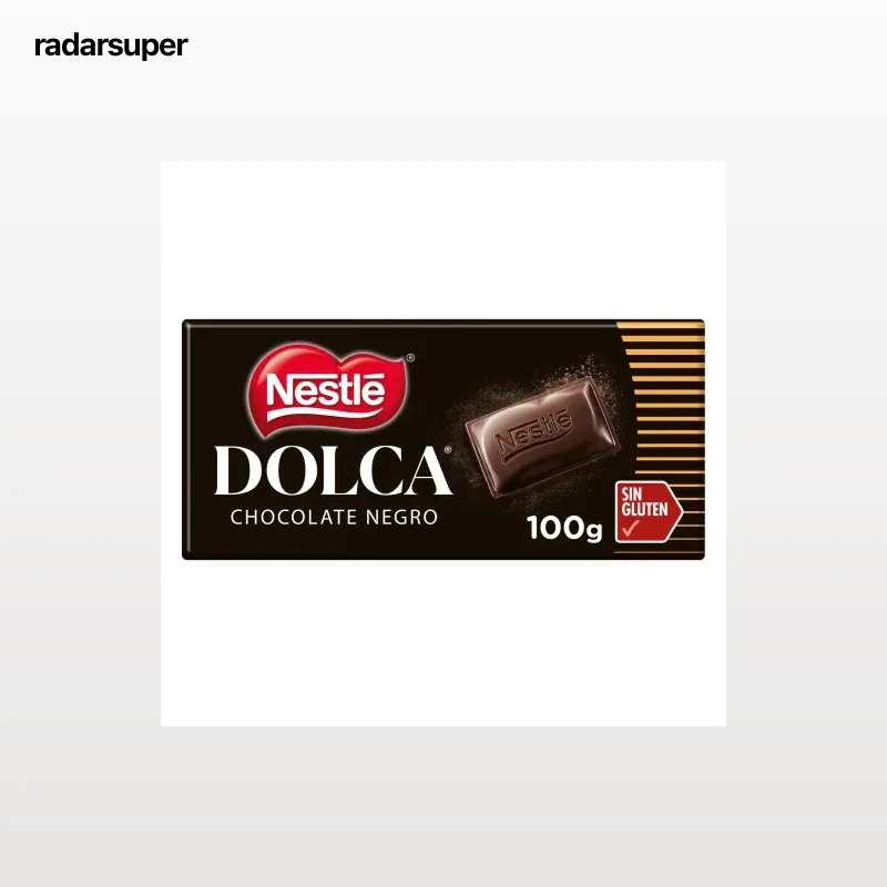 Chocolate negro Nestlé Dolca sin gluten 100 g.