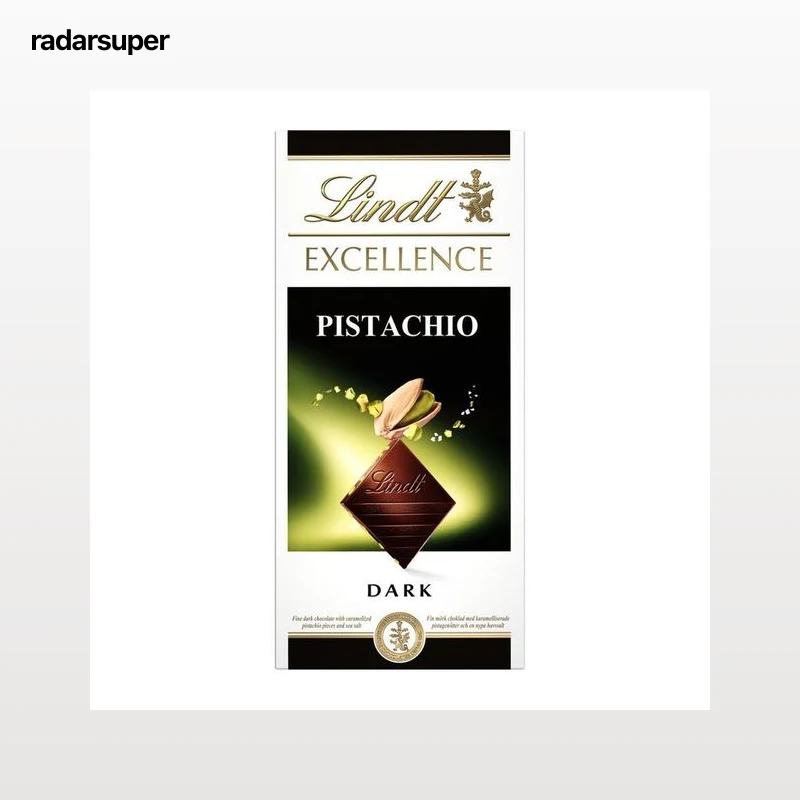 Chocolate negro con pistacho Lindt Excellence 100g