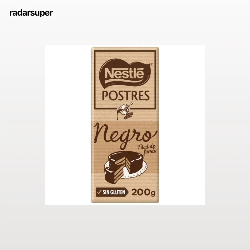 Chocolate negro Potres Nestlé sin gluten 200 g.