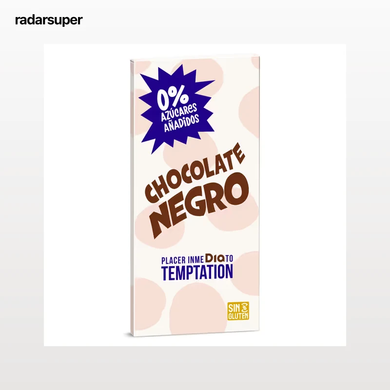Chocolate negro sin azúcares añadidos Dia Temptation 100 g