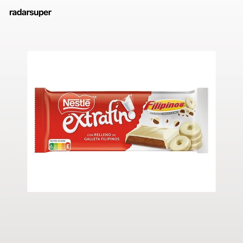 CHOCOLATE NESTLÉ EXTRAFINO C/ RECHEIO FILIPINOS BRANCO 84G