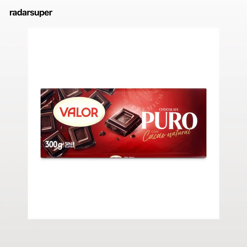 Chocolate puro Valor 300 g