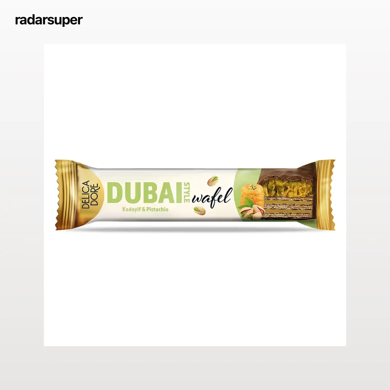 Chocolate relleno de pistacho Dubai Delicadore 40 g
