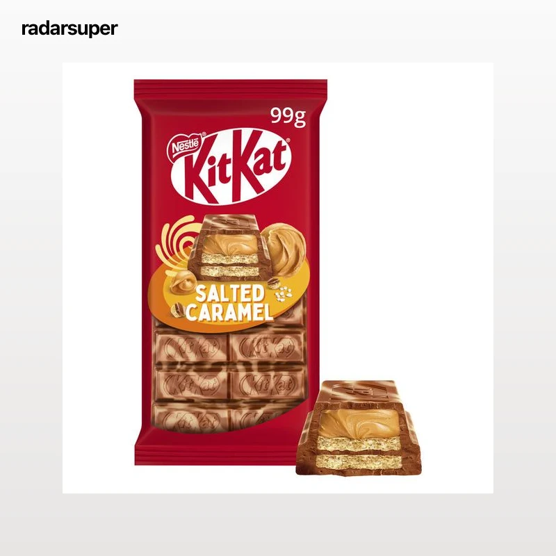 Chocolatina de caramelo salado Kit Kat 99g