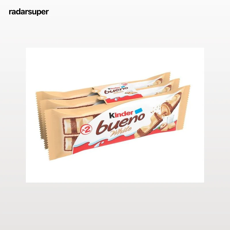 Chocolatina Kinder bueno pack-3 white
