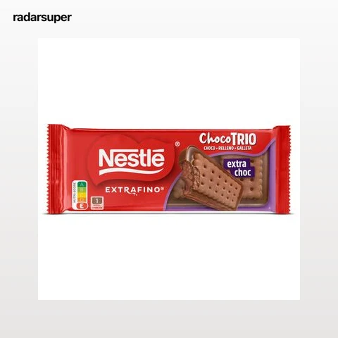 Chocotrio con extra chocolate Nestlé Extrafino 90 g