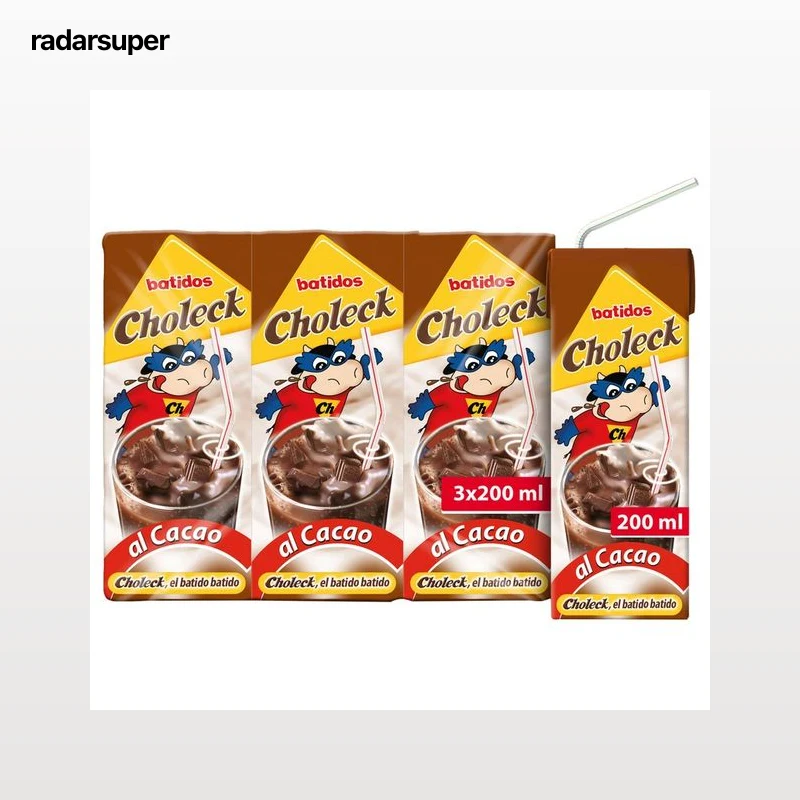 CHOLECK Batido de chocolate CHOLECK 3 x 200 ml.