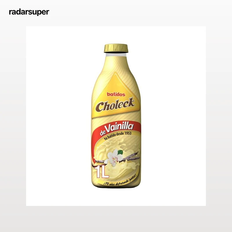 CHOLECK Batido con sabor a vainilla 1 l.
