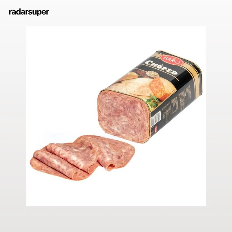 Chópped pork en lata BARO - Loncha normal 2 a 3 mm