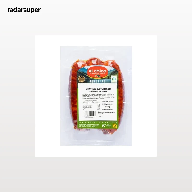 Chorizo Asturiano El Chico 250 g