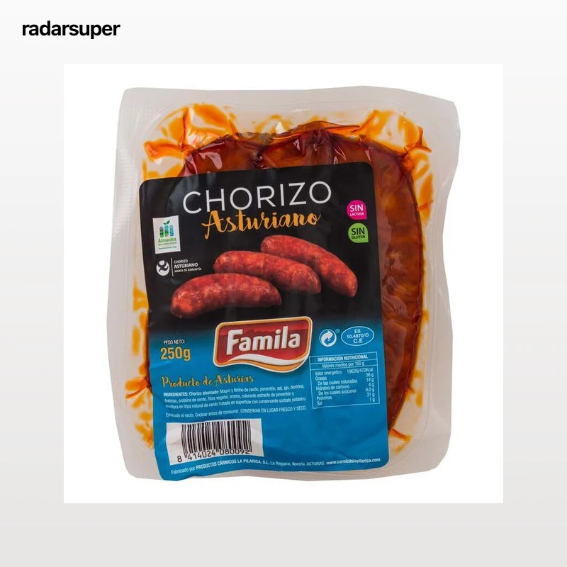 Chorizo asturiano Famila 250g