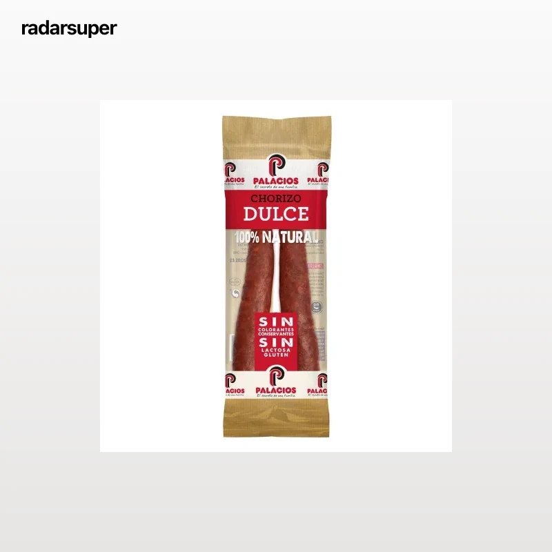 Chorizo casero extra sarta Palacios 250 g.