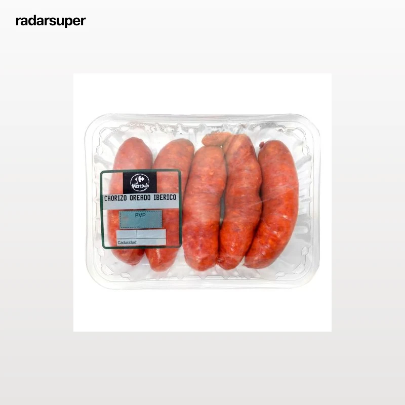 Chorizo de cerdo ibérico oreado Carrefour El Mercado 400 g aprox