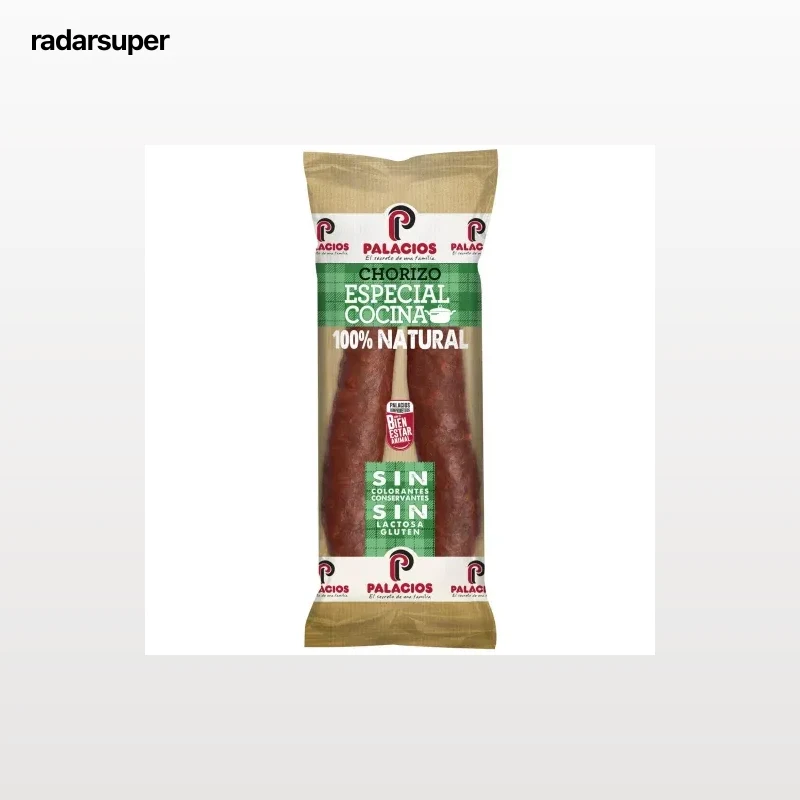 Chorizo de primera especial cocina Palacios 225 g.