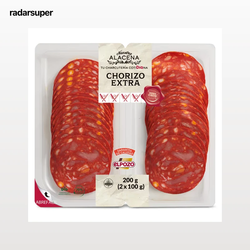 Chorizo extra Dia Nuestra Alacena 2 x 100 g