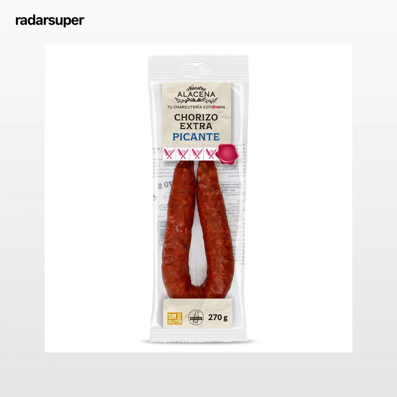 Chorizo extra picante Dia Nuestra Alacena 270 g