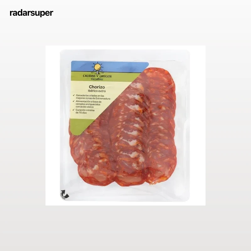Chorizo ibérico extra Círculo de Calidad 100 g