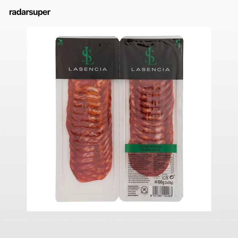 Chorizo ibérico Lasencia pack de 50g