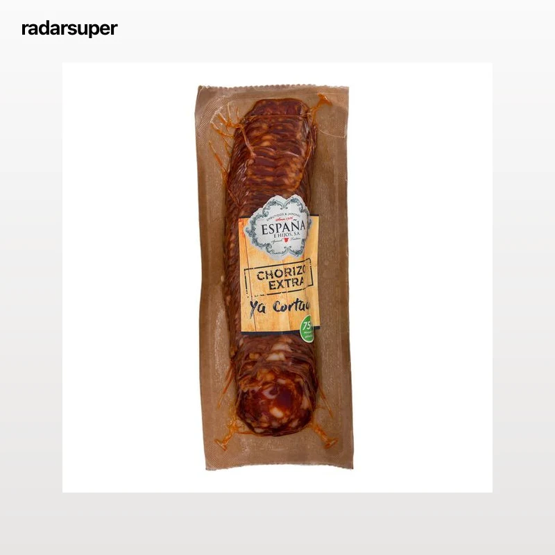 Chorizo en lonchas calidad extra España 200g