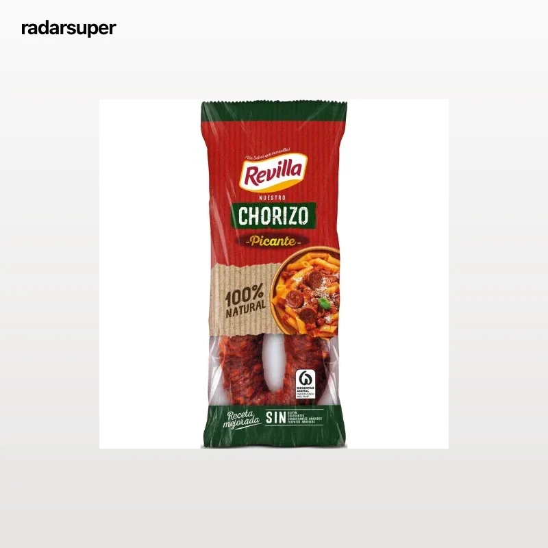 Chorizo picante en pieza Revilla sin gluten 250 g