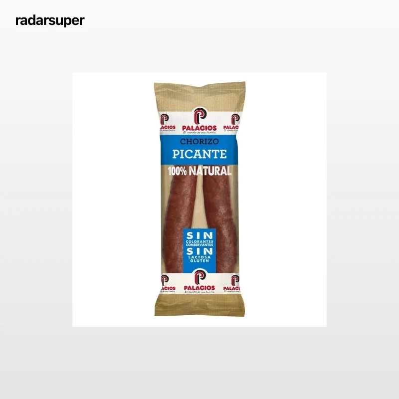 Chorizo picante extra sarta Palacios 250 g.