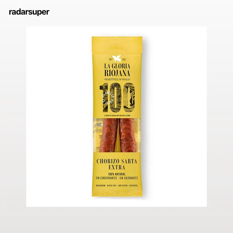 Chorizo sarta extra 100% natural La Gloria Riojana 280g