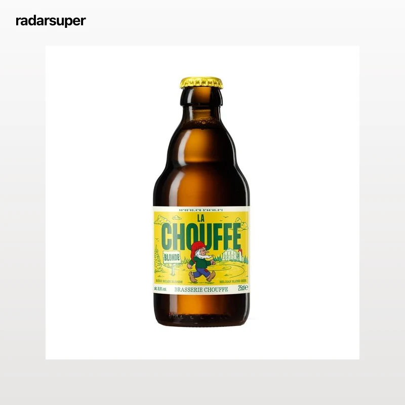 LA CHOUFFE Cerveza de importación Belga 33 cl.
