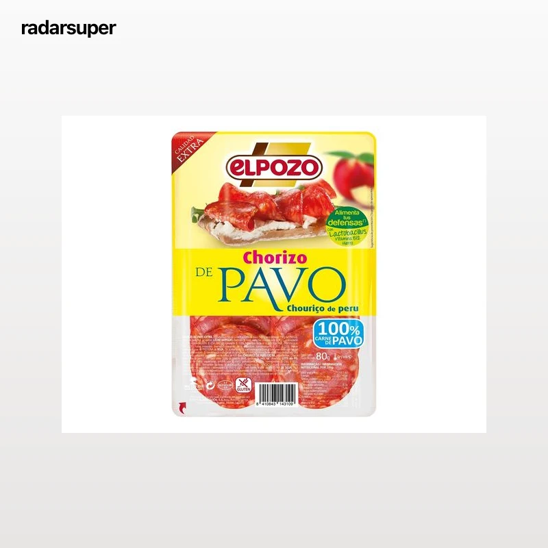 CHOURIÇO DE PERU ELPOZO 80G
