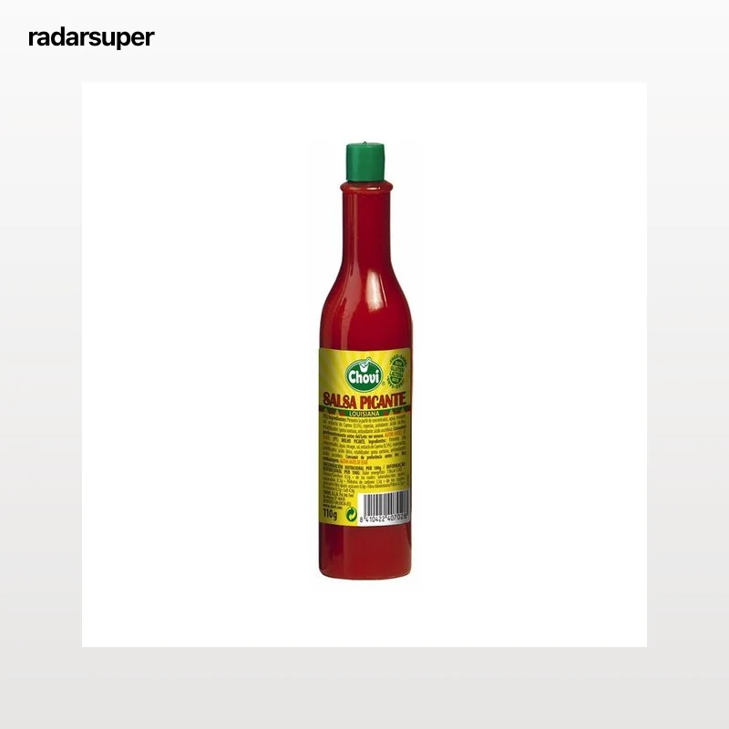CHOVI Salsa picante Louisiana frasco de 110 g.