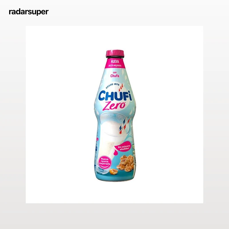 CHUFI Horchata sin azúcares añadidos, elaborada con chufa 100% de Valencia 1l.