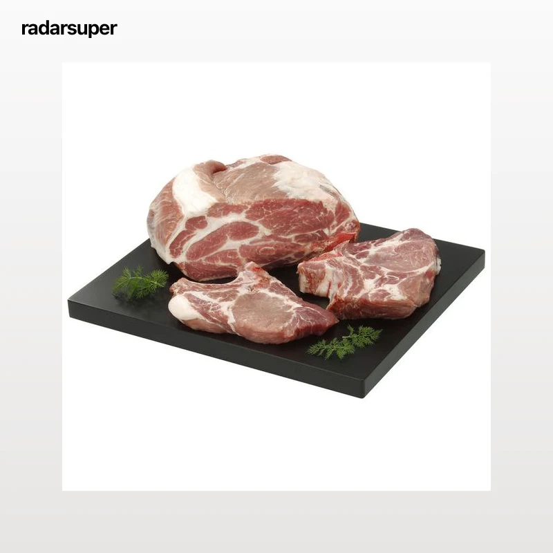 Chuleta de aguja de cerdo duroc