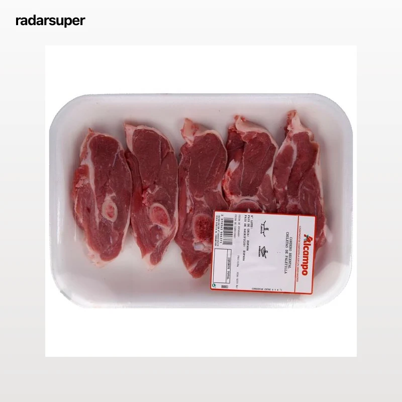 Chuletas de paletilla de cordero