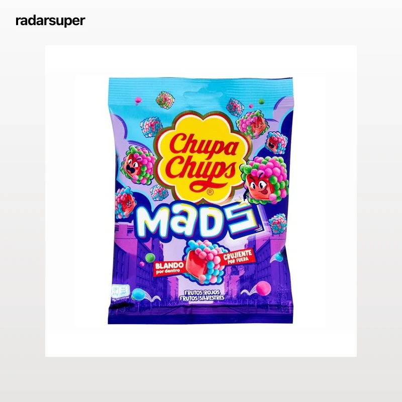 CHUPA CHUPS Caramelo mads berries 115 g.