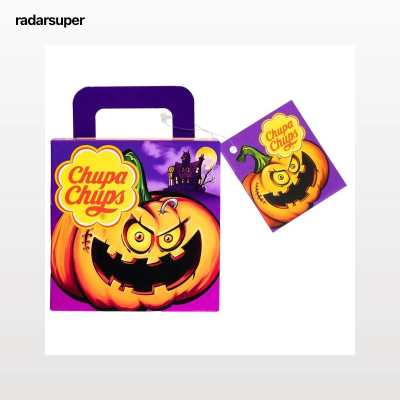 CHUPA CHUPS Caramelo con palo halloween caja mix 103gr