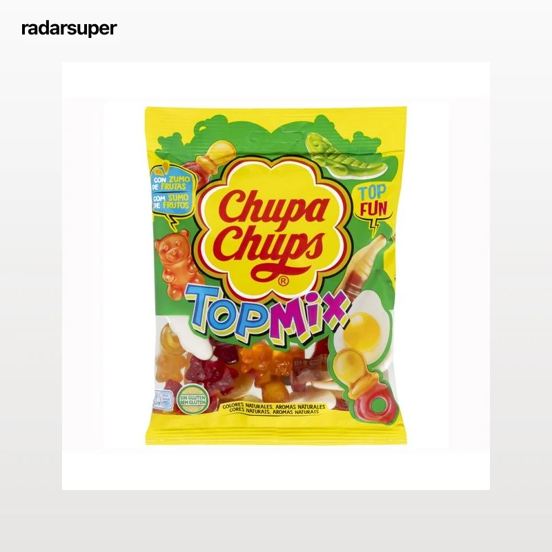 CHUPA CHUPS Golosinas blancas jelly mix 150 g.