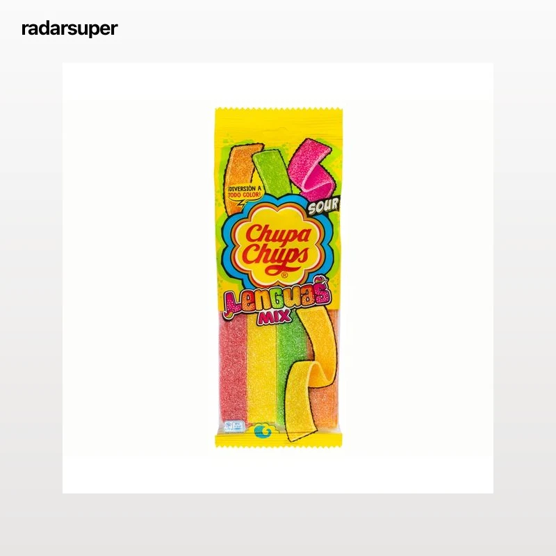 CHUPA CHUPS Gomis Belts Caramelo blando tricolor 115 g.