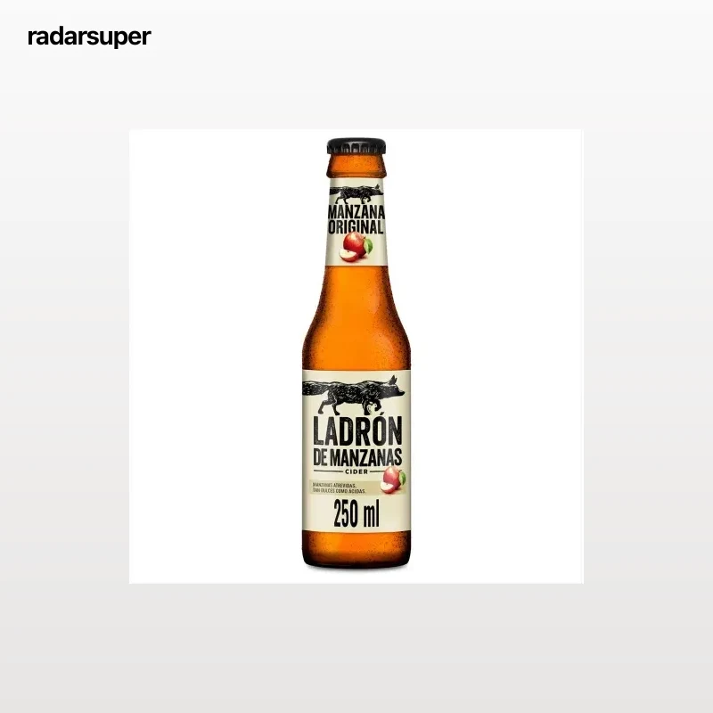 Cider Ladrón de manzanas botella 25 cl.