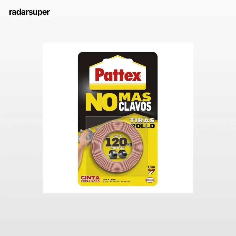 Cinta Doble Cara No Mas Clavos Pattex 150 m