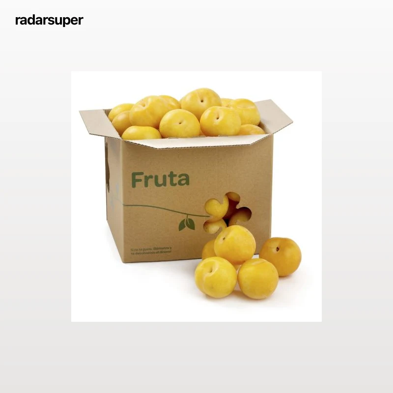 Ciruela amarilla Carrefour granel 1 kg aprox
