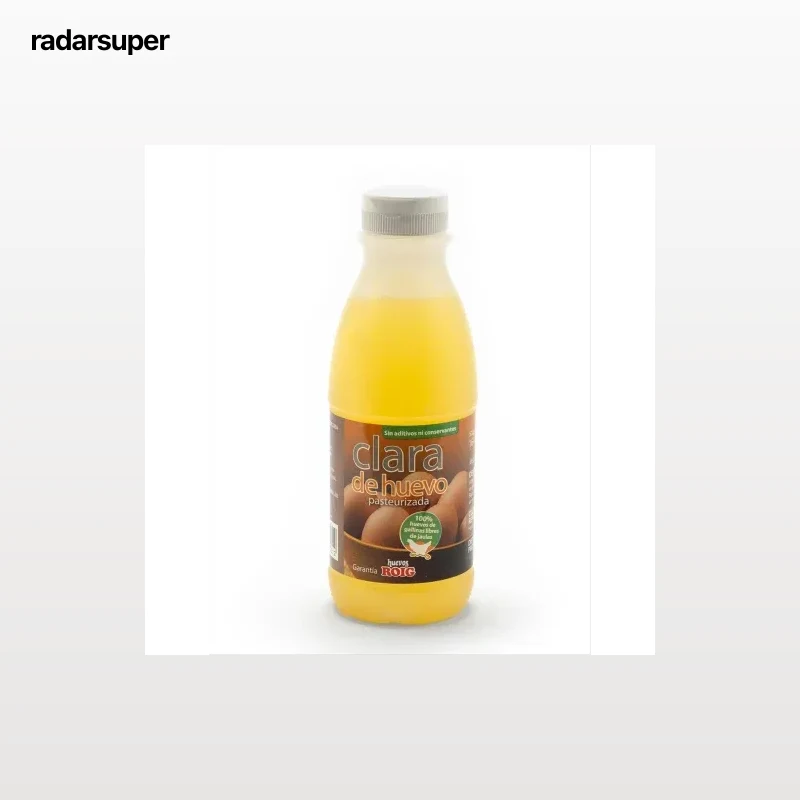 Clara de huevo líquido pasteurizado Roig 500 g
