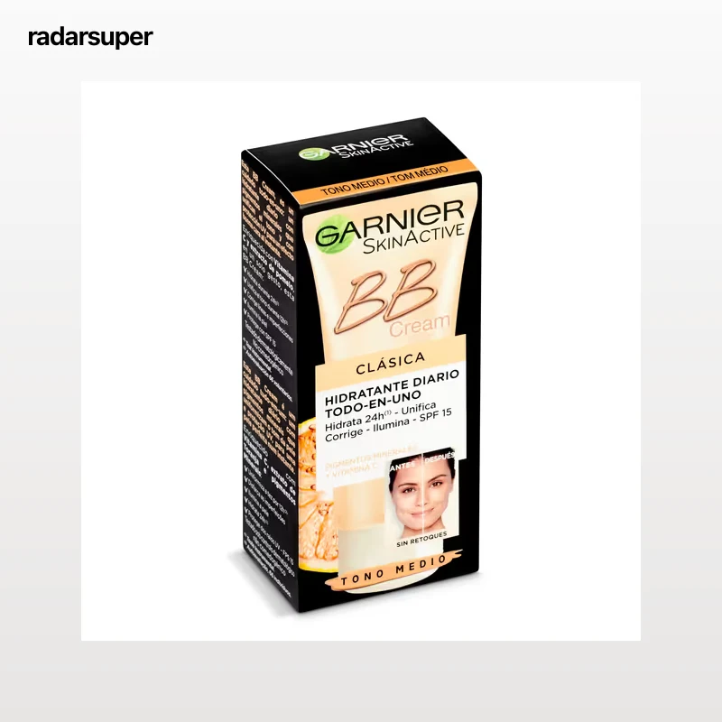 Clásica hidratante diario tono medio Garnier 50 ml
